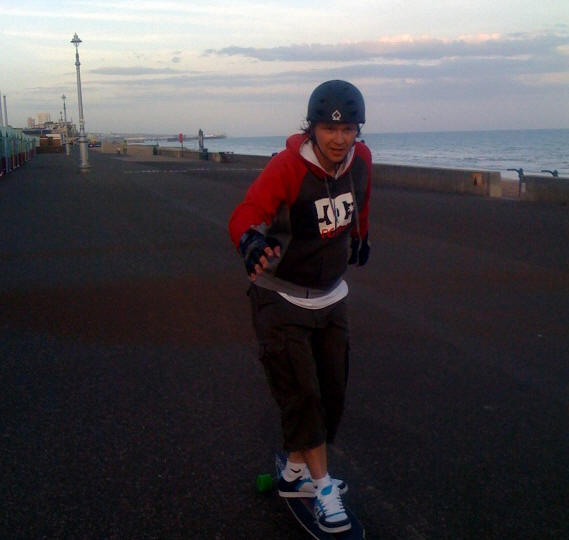 Skateboarding